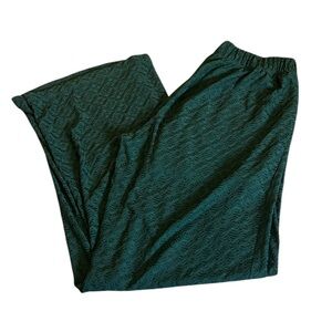 PELOTON lacy green pants